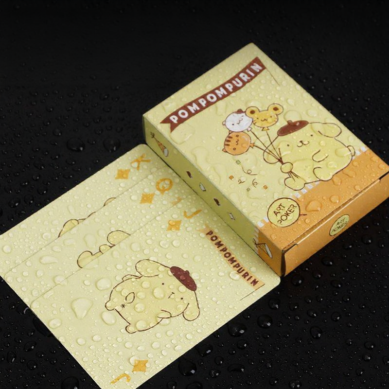 Sanrio Waterproof Playing Cards – Collectible Character Edition