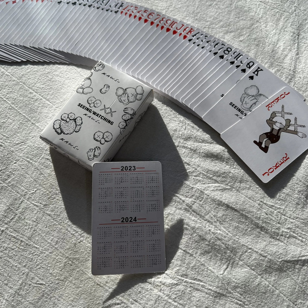 KAWS "Seeing/Watching" Playing Cards