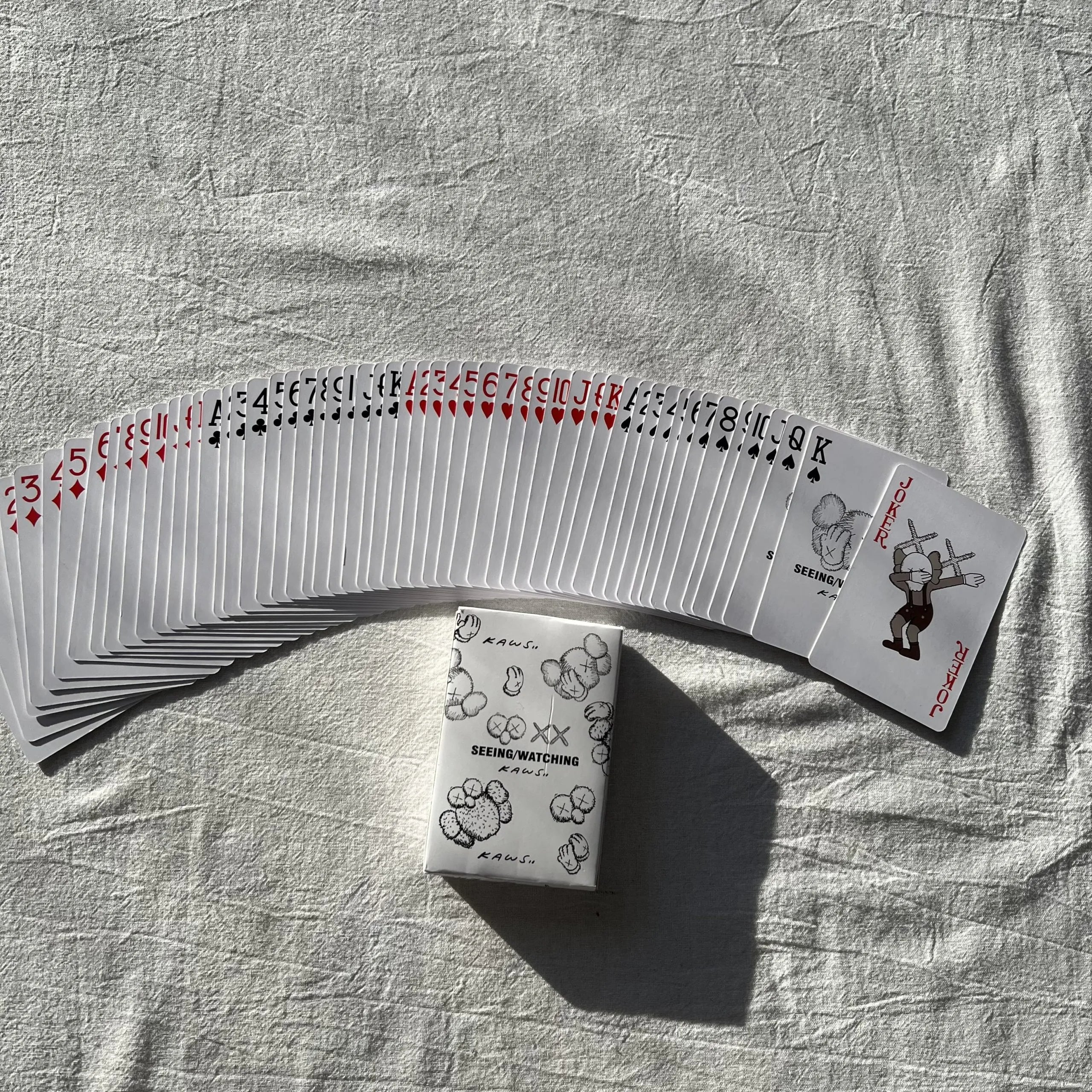 KAWS "Seeing/Watching" Playing Cards