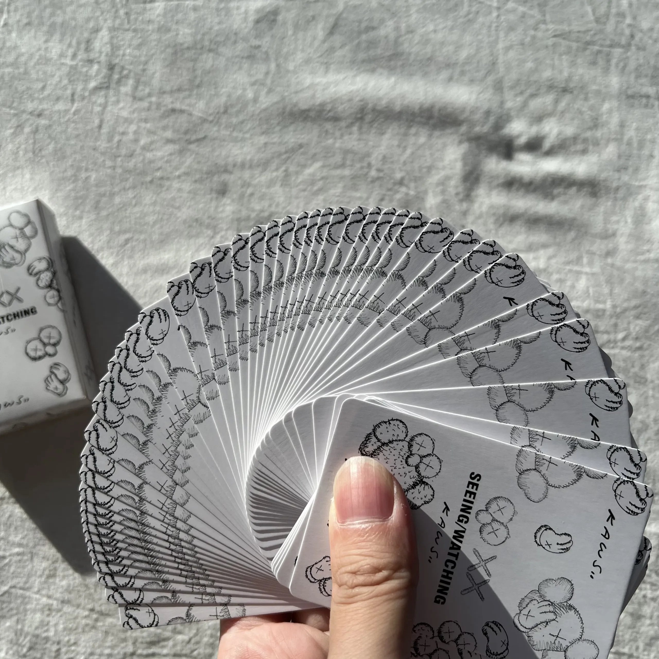 KAWS "Seeing/Watching" Playing Cards